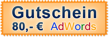 Gutschein Adwords - 80 €